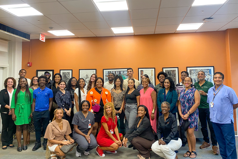 The Center for Global Black Studies and the summer training program at the Miller School of Medicine welcomed students from the U.S. Virgin Islands who are embarking on a career in cardiovascular health.