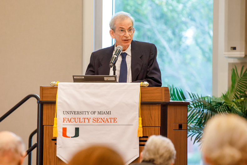 Rafael I. Nepomechie, recipient of the University of Miami “2023–24 Outstanding Teaching Award,” strives to impart his fascination for the world of physics with students. 